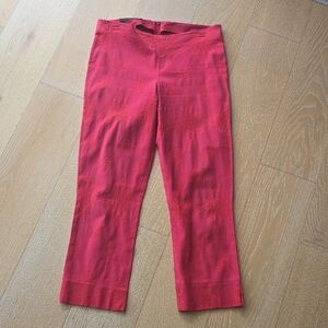 Guess Vibrant Red Cropped Pants